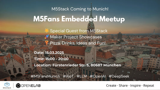 🚀 M5Fans Munich Meetup: Embedded Tech & AI Trends!