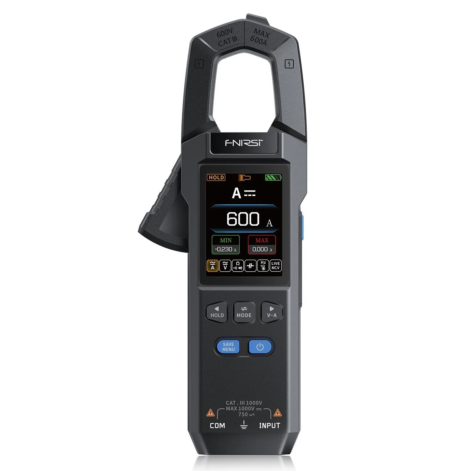 FNIRSI DMC-100 clamp multimeter for electronics repair