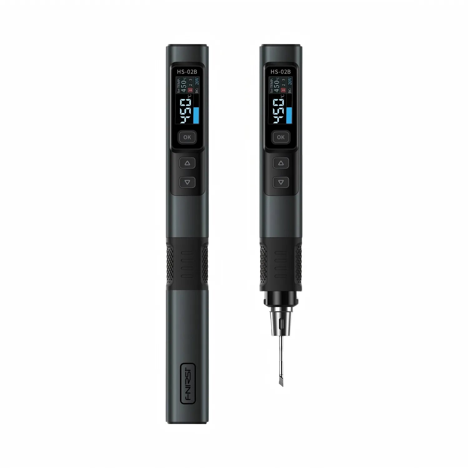 FNIRSI HS-02B USB-C smart soldering iron for soldering iron guide
