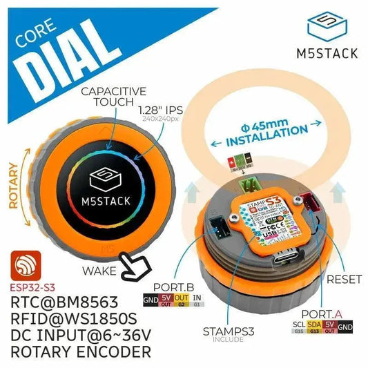 Unlocking the Potential of M5Stack Dial: The Ultimate Smart Rotary Knob for IoT Projects