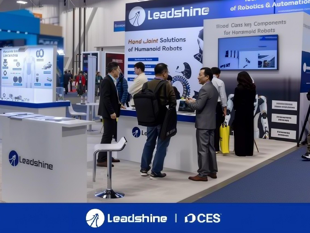 Leadshine Demonstrates DH116 Dexterous Hand with Full Humanoid Robot Core Components at CES 2026