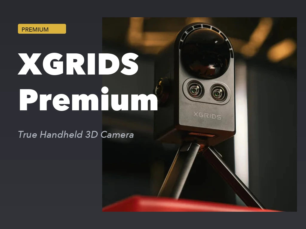 XGRIDS PortalCam Premium Kit: The World's First True Handheld 3D Spatial Camera