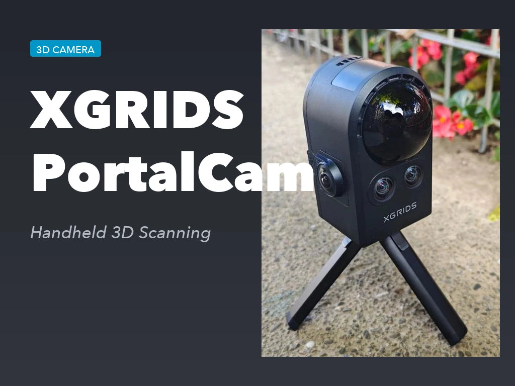 XGRIDS PortalCam Standard Kit: Handheld 3D Spatial Camera with LiDAR