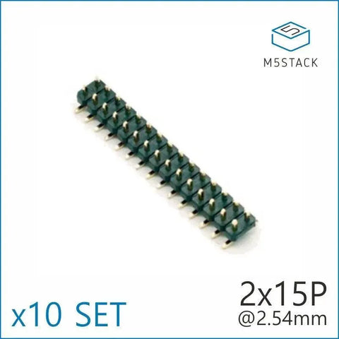 M5Stack 2x15 Pin Headers Socket 2.54mm Male & Female 4 Pair Connector