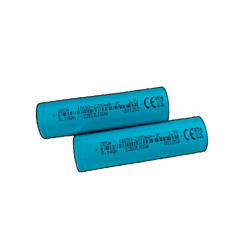 OpenELAB 2-pak 3C INR 18650 batteri 2200mAh 3,7V maks 6,6A output