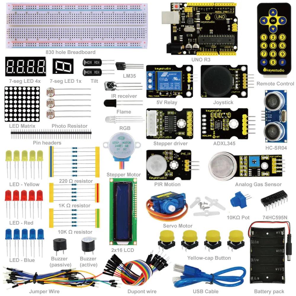 Keyestudio Advanced Starter Learning Kit for Arduino - OpenELAB