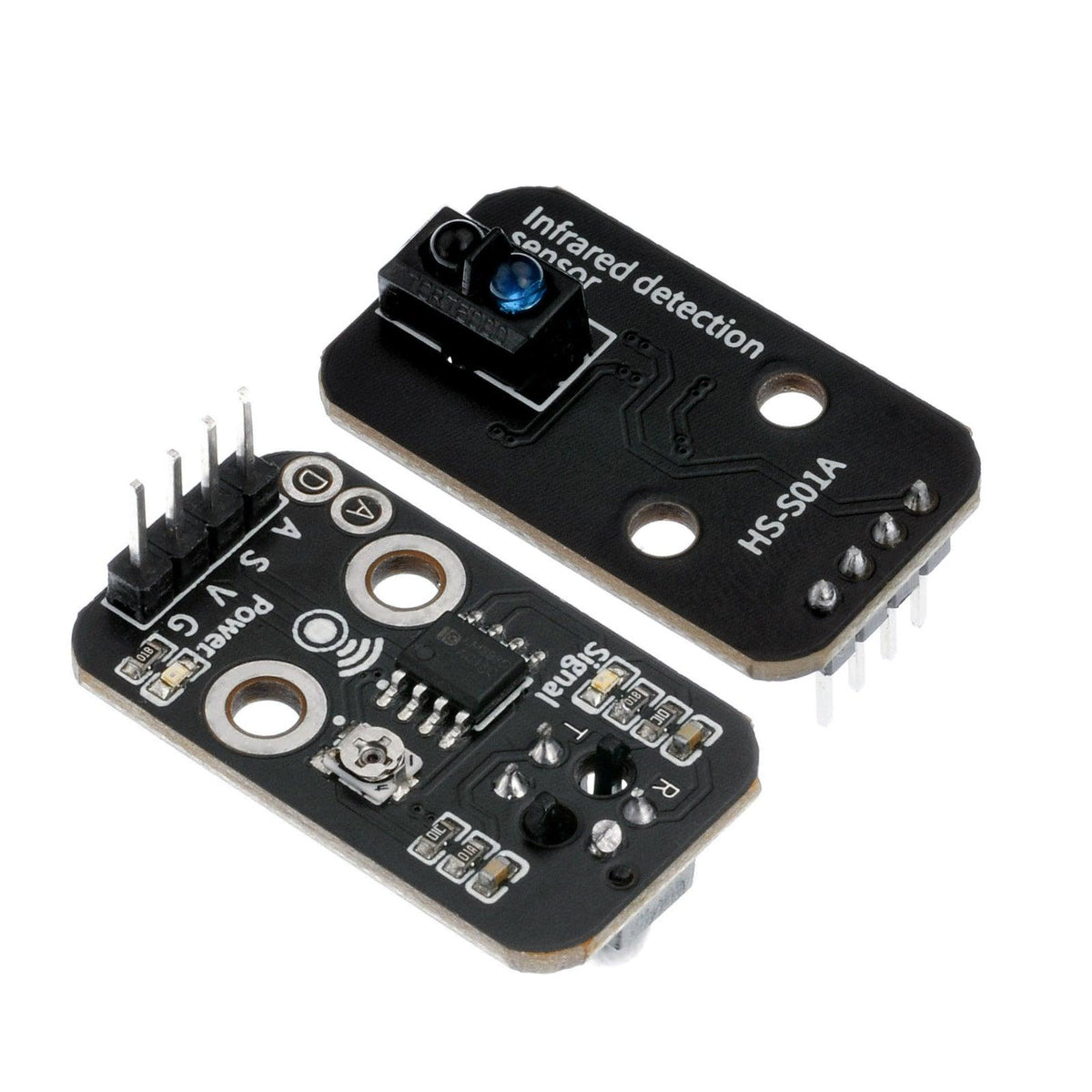 Infrared Sensor Tracking Trajectory Obstacle Avoidance Module - OpenELAB