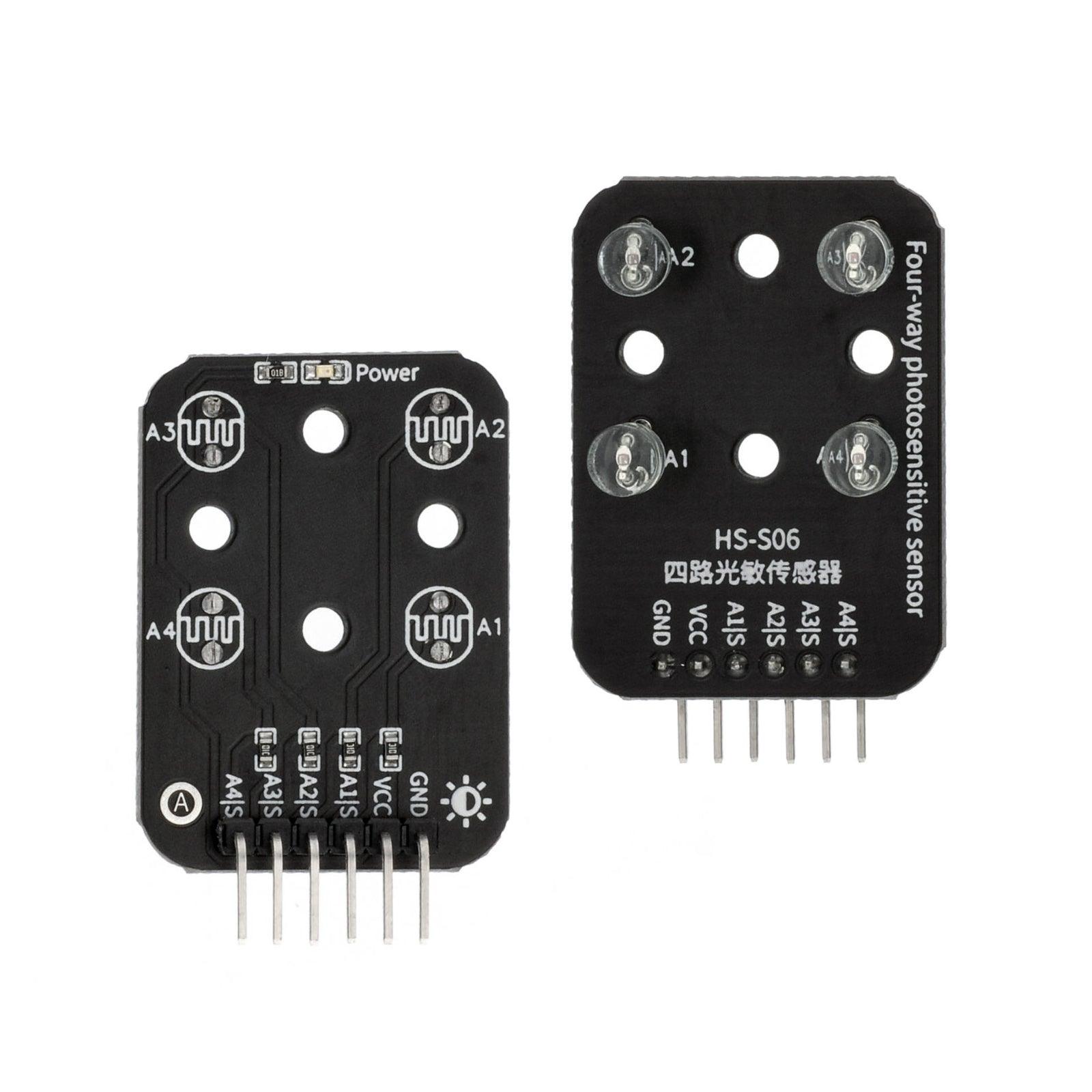 4-Way Photosensitive Sensor - OpenELAB