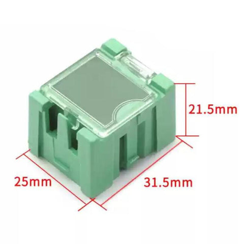 Scatole per componenti SMD Scatole per componenti Scatole per campioni Interblocco giuntabile Rimovibile (5 pz.)