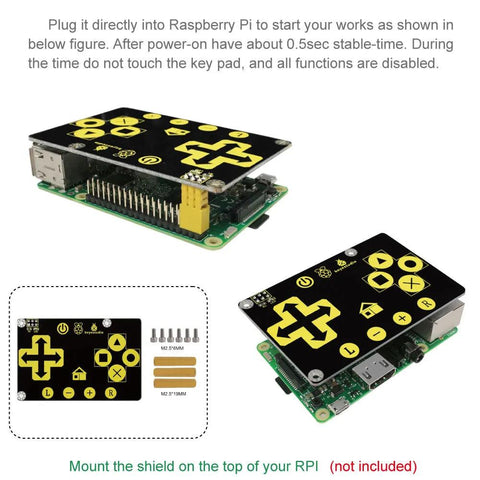 TTP229L 16 Channel Touch shield for Raspberry Pi