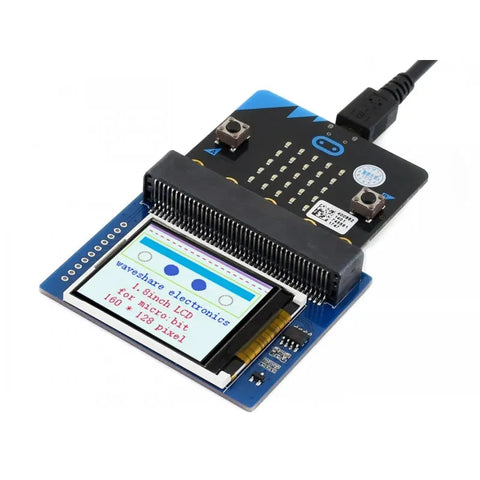 Waveshare 1.8 inch colorful display module for micro:bit, 160x128 - OpenELAB