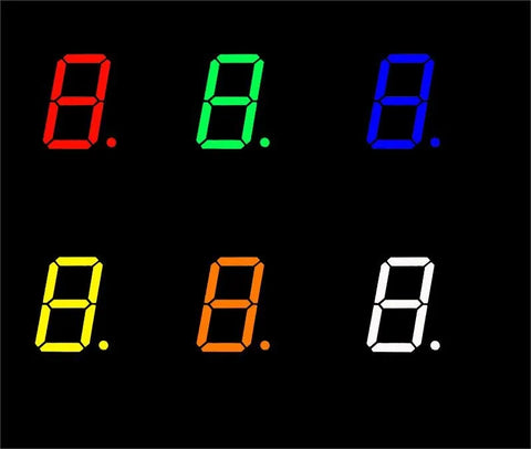 1 Digit 7-Segment LED Display 1 inch 25.4 mm - OpenELAB