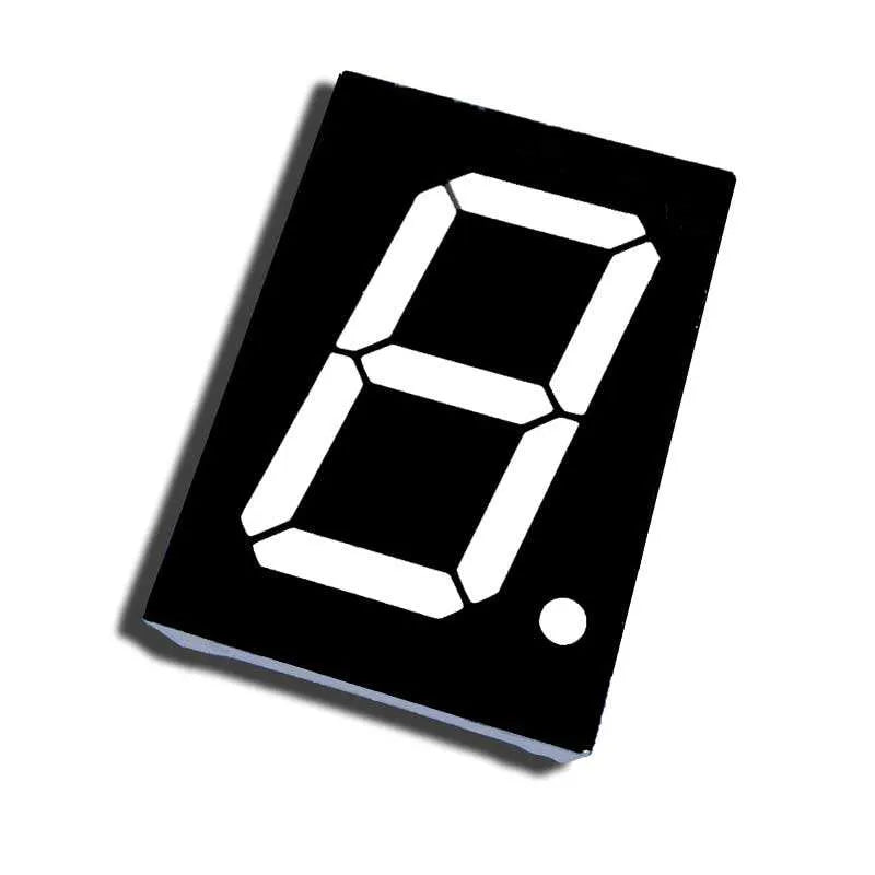 1 Digit 7-Segment LED Display 1 inch 25.4 mm - OpenELAB