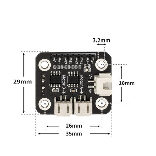 L9110S Dual Motor Driver Module - OpenELAB