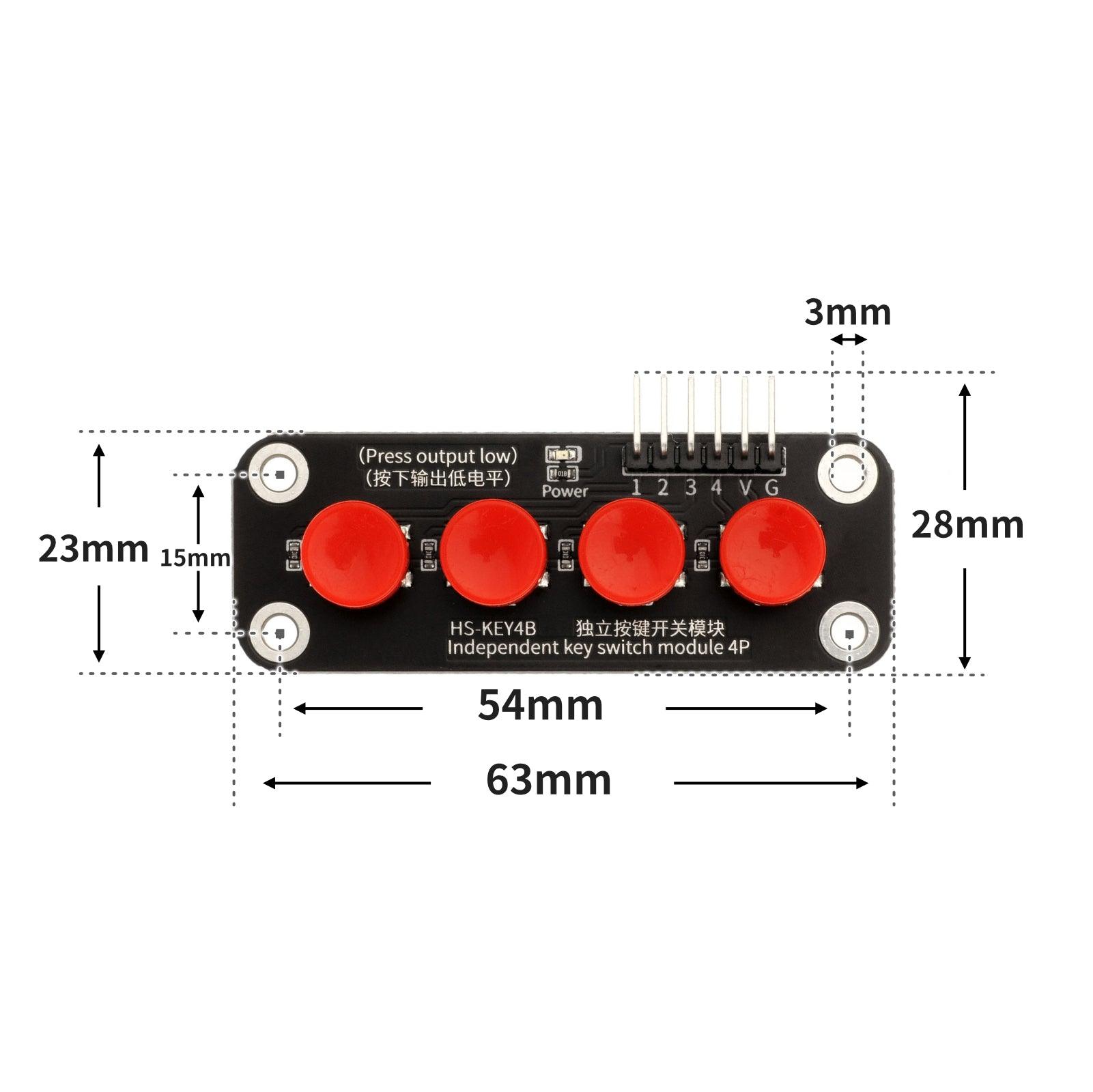 4-Way Key Switch Modules - OpenELAB