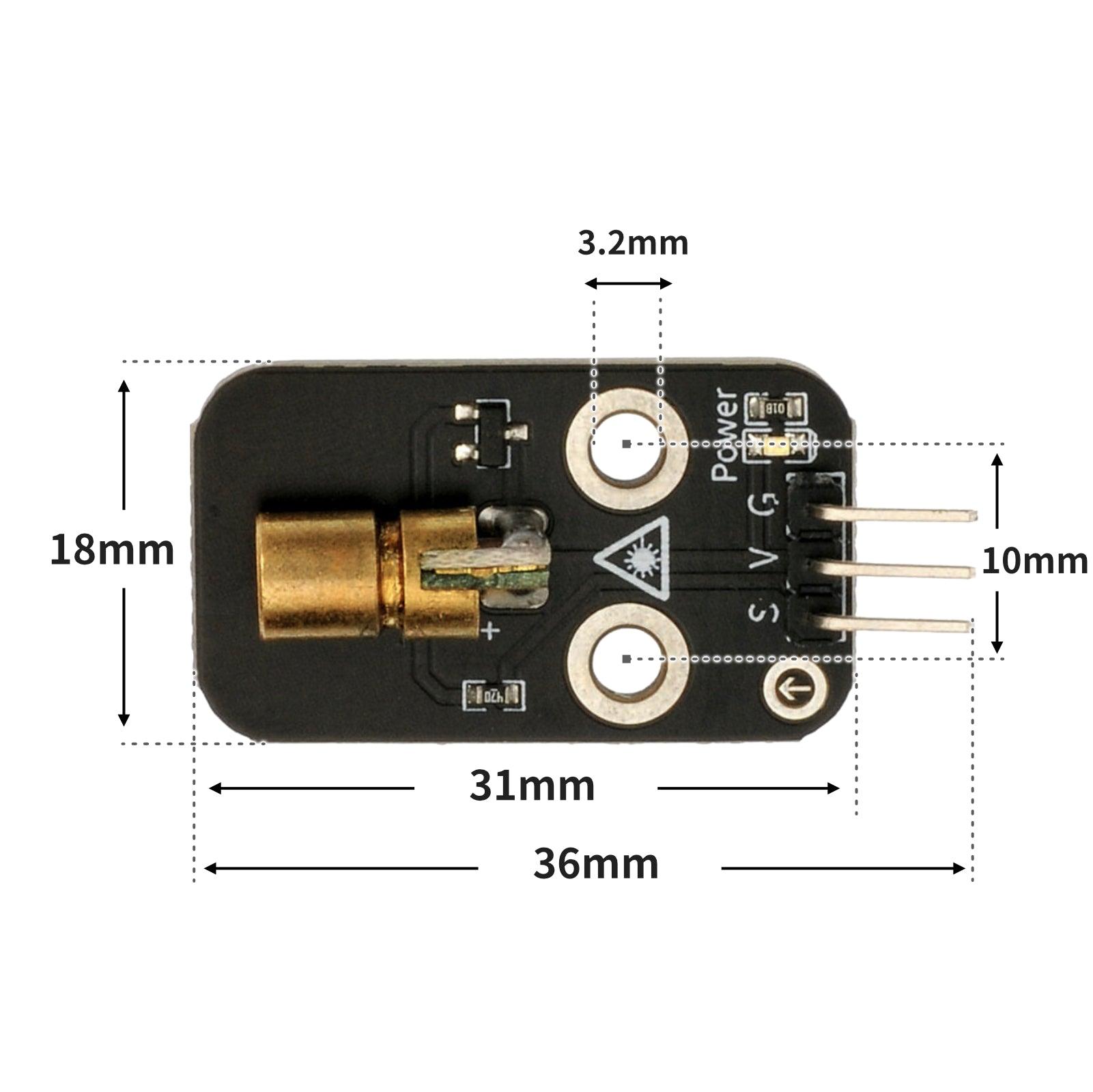 Linear Laser Spotlight Module - OpenELAB