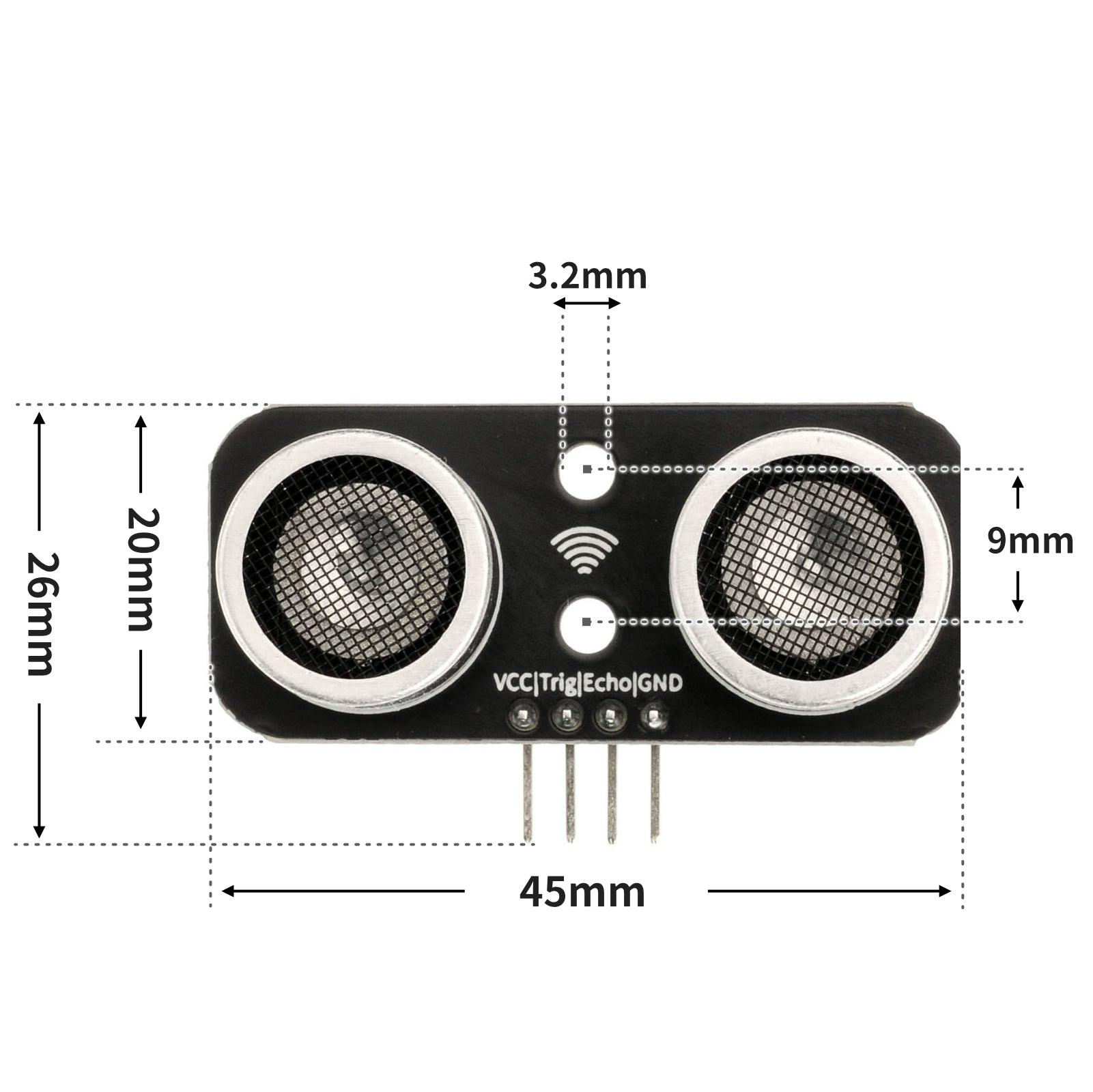 Ultrasonic Distance Sensor Compatible HC-SR04 - OpenELAB