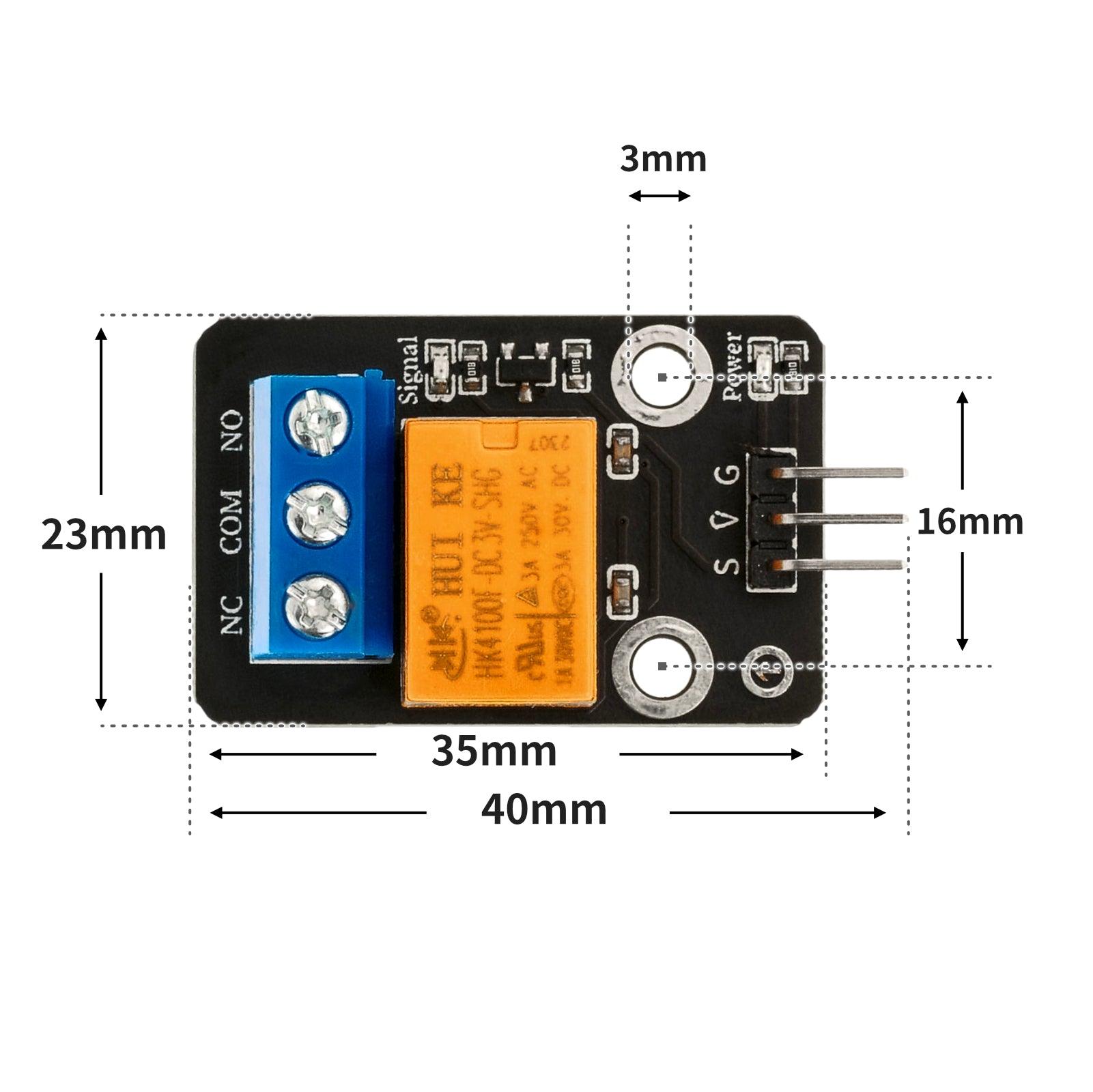 1 Channel 5V High Level Trigger Relay Module - OpenELAB