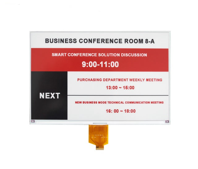 10.2-inch E-Paper Three Color E-Ink 960x640 Display Large Screen-1
