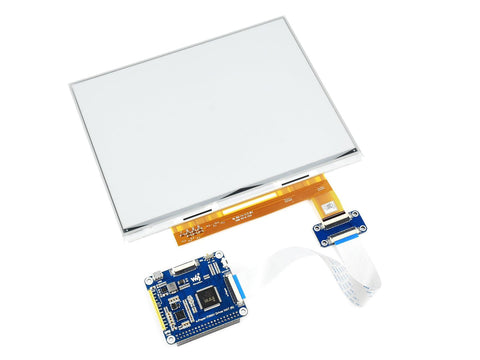 Waveshare 10,3-inch E-Ink-display 1872x1404 E-Paper met hoed