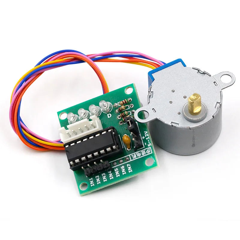 5V DC Stepper Motor & ULN2003 Driver Board - OpenELAB