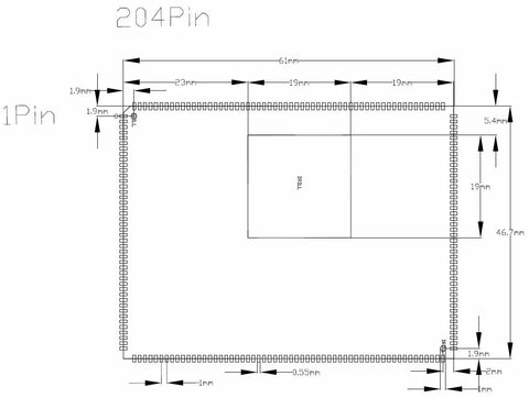 IDO-SOM3828 - an ultra-small SOM (System On Module) - OpenELAB