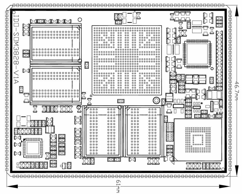 IDO-SOM3828 - an ultra-small SOM (System On Module) - OpenELAB