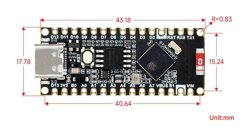 ESP32-S3-Nano - Development Board - OpenELAB