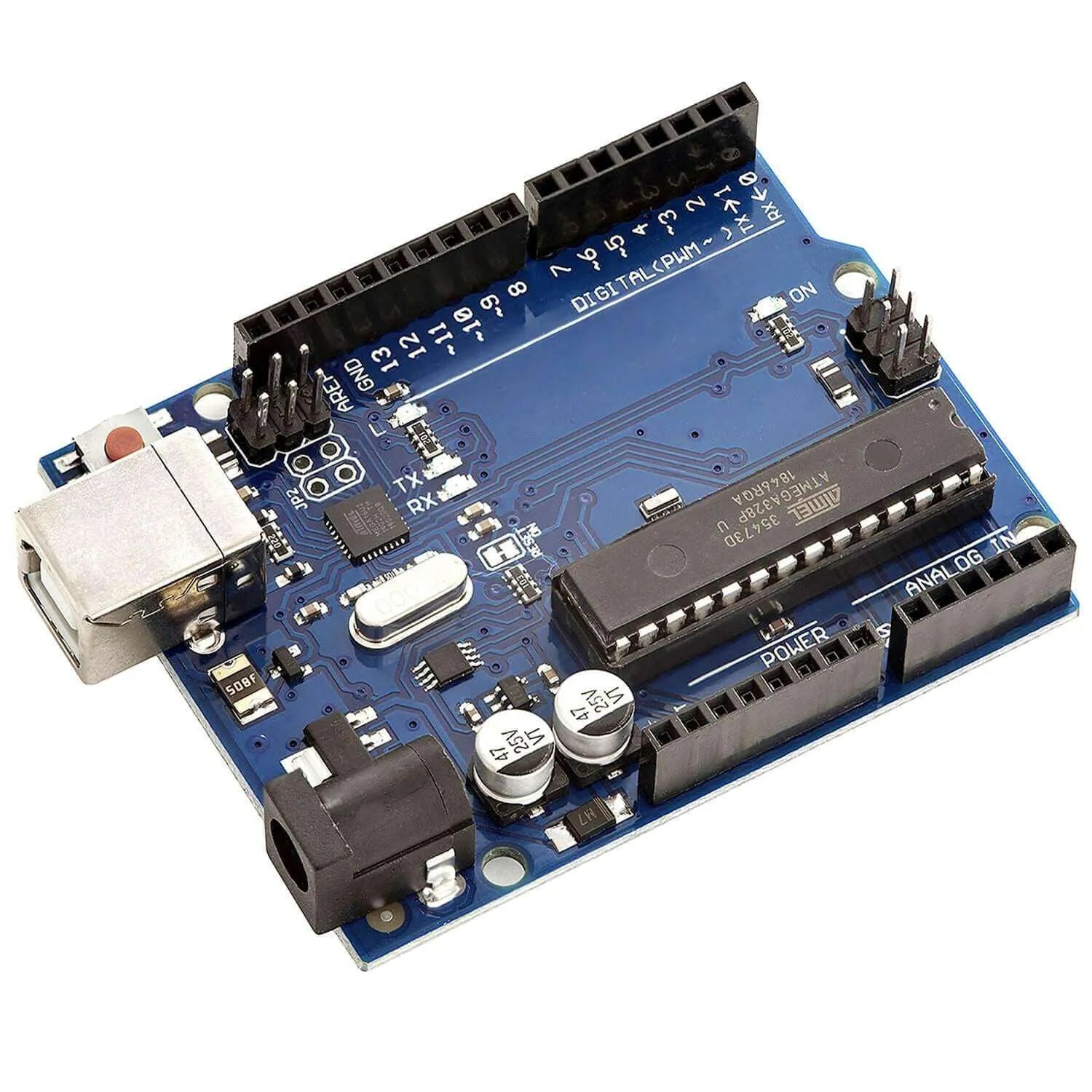 ELAB-ATmega328DIP Board Microcontroller Board - OpenELAB