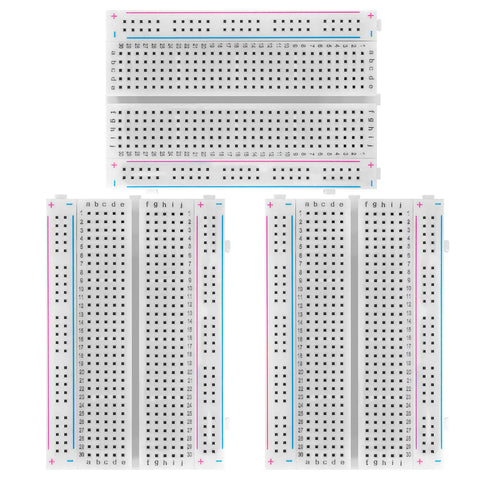 Mini Breadboard 400 PIN With 4 Power Rails For Jumper Cable - OpenELAB