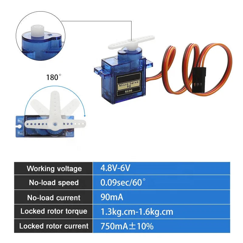 Servo Motor (SG90) - OpenELAB