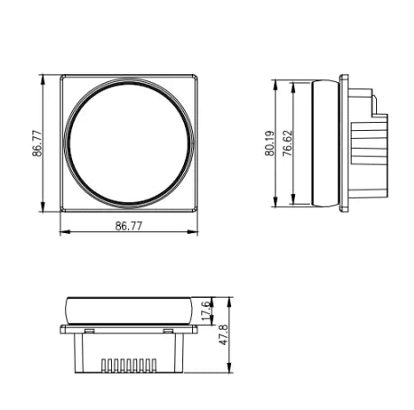 ESP32-S3 Rotary Switch LCD 2.1 inch Round LCD Screen - OpenELAB