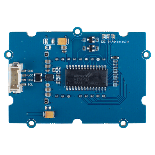 Grove 4 Digit Red Quad Alphanumeric Display Nixie Tube - OpenELAB