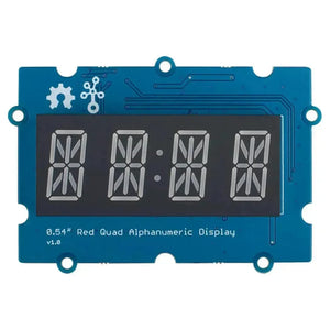 Grove 4 Digit Red Quad Alphanumeric Display Nixie Tube - OpenELAB