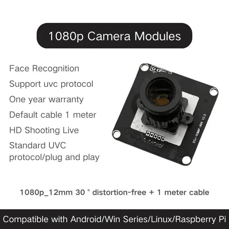 1080P USB Wide Angle Camera Module 1080P OV2710