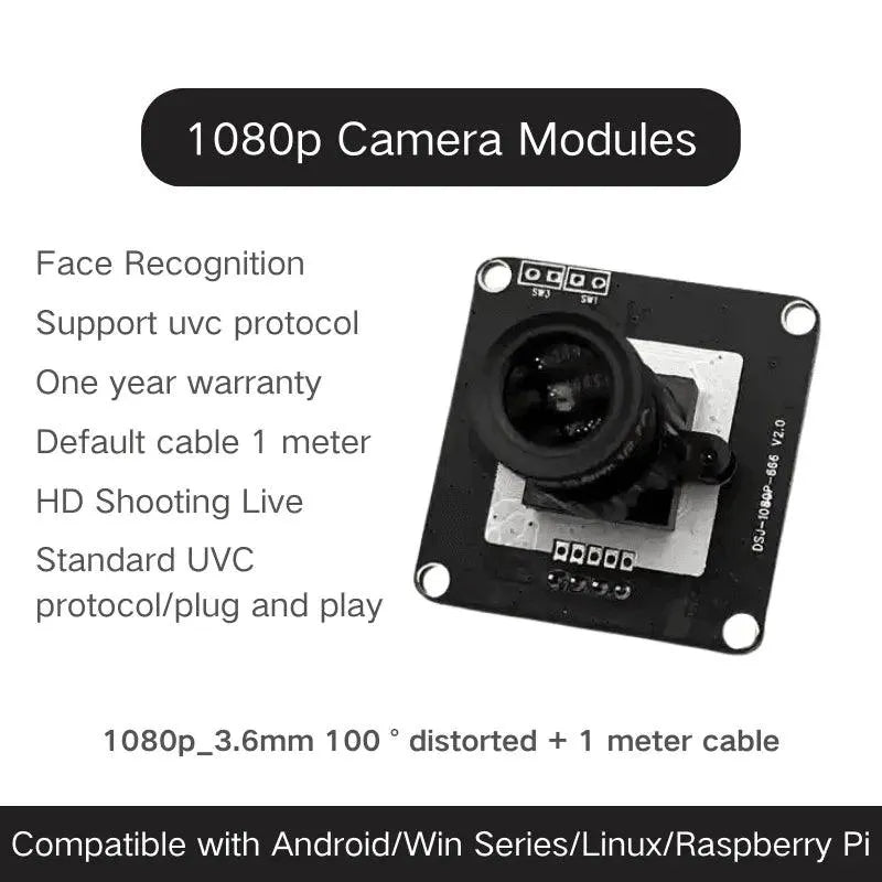 1080P USB Wide Angle Camera Module 1080P OV2710