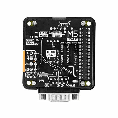 RS232 Module 13.2 with DB9 Male Connector