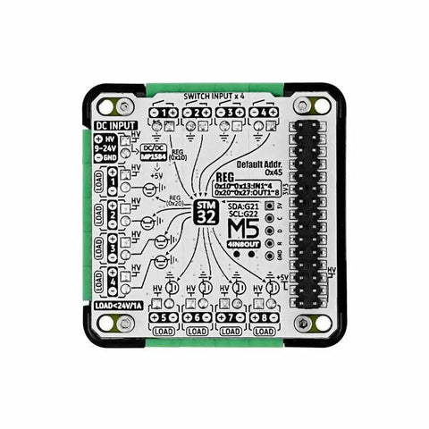 4IN8OUT Multi-channel DC Drive Module