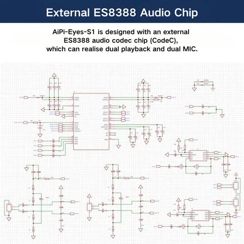 Ai-Thinker AiPi-Eyes-S1 WiFi Camera Dev Board