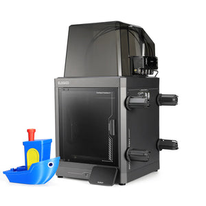 Angled Centauri Carbon 2 view with multicolor Benchy model