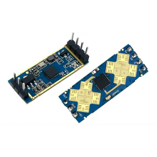 HLK-LD2410B/LD2410/LD2410C upgrade version is HLK-LD2412 ±75° Environment automatic learning noise reduction 9M Distance Sensing Radar Module