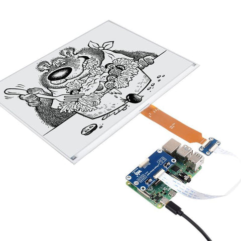 Waveshare 13,3 pouces E-Ink Display 960x680 E-Paper avec chapeau