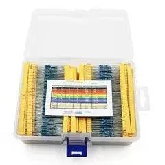 130 Types, 2600 1/4W Metal Film Resistor Package