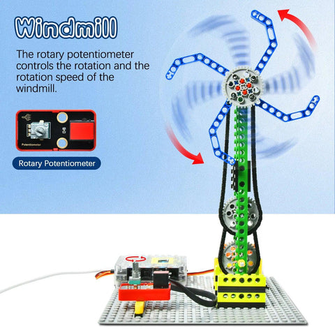 Kidsbits Smart Engineering Kit for Arduino Compatible With Lego