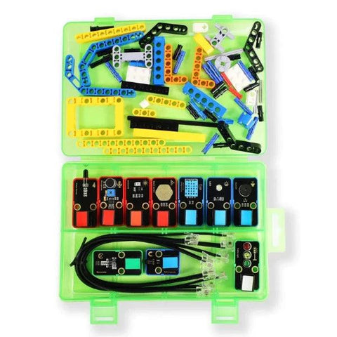 Kit de mini station météorologique de blocs de construction électroniques Kidsbits STEM