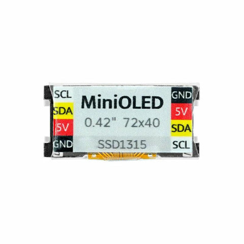 Mini OLED Unit 0.42" 72x40 Display