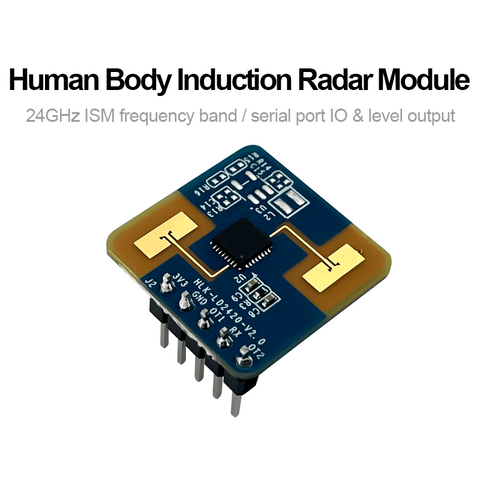 HLK-LD2420 24Ghz human body micro motion sensing detection radar sensor module HLK-LD2410 low cost solution