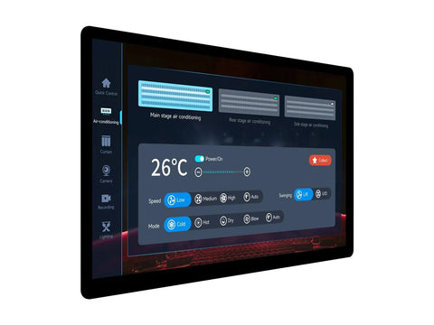 Waveshare 18.5 inch Full HD Capacitive Touch Display 1920*1080 HDMI - OpenELAB