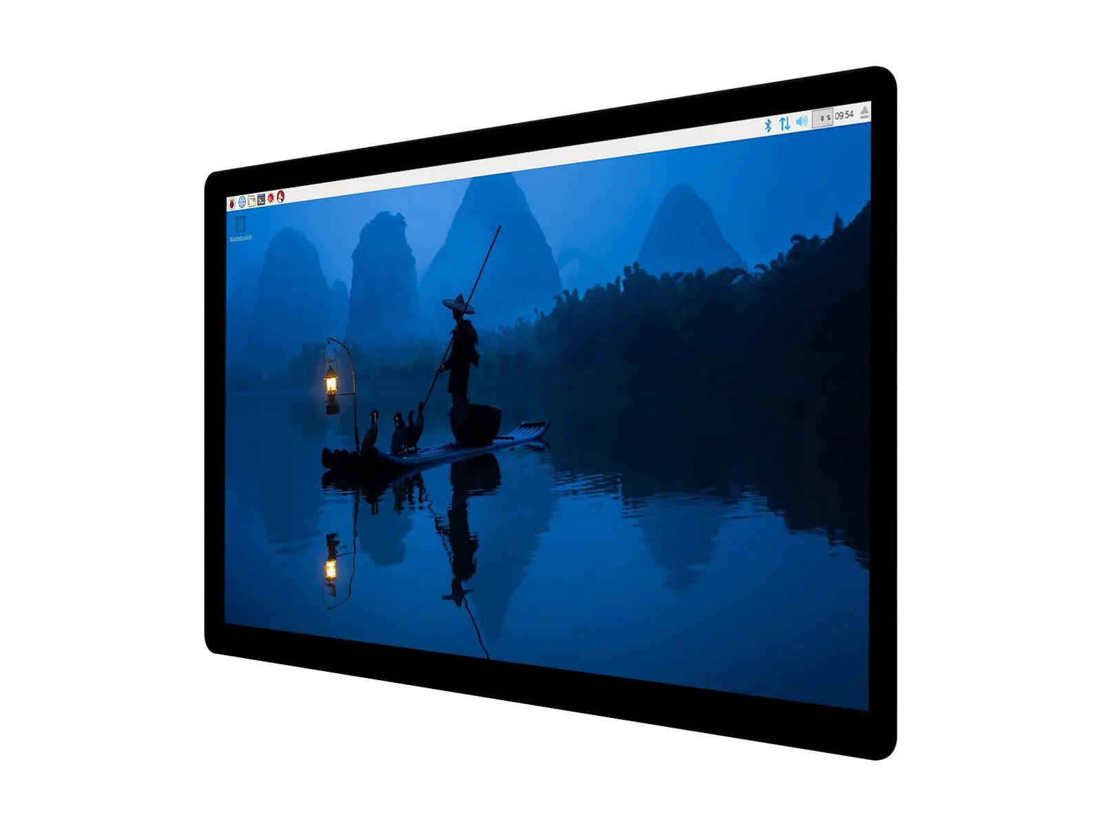 Waveshare 18.5 inch Full HD Capacitive Touch Display 1920*1080 HDMI - OpenELAB