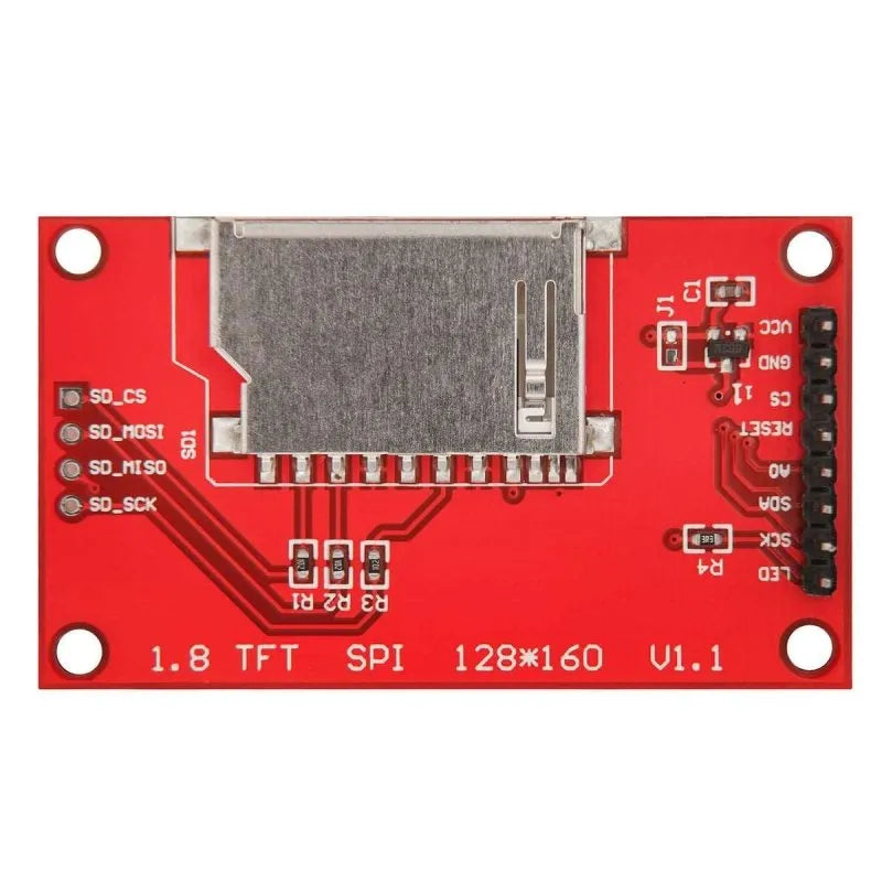 1.8 inch Spi TFT Display 128 x 160 pixels - OpenELAB